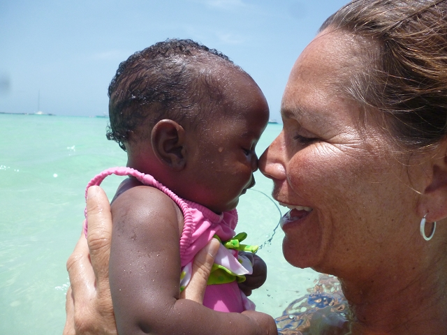 Zweimal im Jahr fliegt Nicole Babitsch für 3 Wochen nach Barbados.